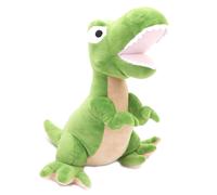 Cute Dinosaur Doorstop | Novelty Decorative Fabric Animal Door Stop | T-Rex Door Stopper - Green