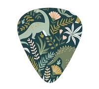 Cute Dinosaur Guitar paddles, bass guitar, electric guitar or Hawaii four strings (12 packs, thin, medium, heavy)