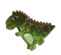 Cute Dinosaur Hair Clips Set - Roaring Shape, Fast & Al Pastel Acrylic Animal Clips, Lightweight and Comfortable for All Kinds, T-Rex Kawaii and Tr