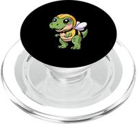Cute Dinosaur In A Bee Costume Kawaii Dino Buzz PopSockets PopGrip for MagSafe