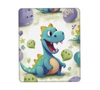 Cute Dinosaur Mouse Pad with Non-Slip Rubber Base 7 x 8.6 in Mouse Mat with Stitched Edge Gaming Mousepad for Wireless Mouse Computer Laptop Home Office Desk Pad