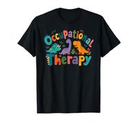 Cute Dinosaur Occupational Therapy Occupational Therapist OT T-Shirt