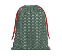 Cute Dinosaur Print Gift Drawstring Bag Holiday Party Wedding Birthdays Wrapping Seasonal Celebrations