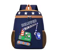 Cute Dinosaur Print School Backpack For Kids Lightweight Student Bookbag With Comfortable Shoulder Straps Durable Daypack For Boys Girls Backpack-268