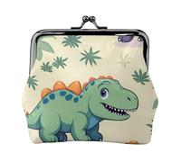 Cute Dinosaur Print Versatile Coin Purse Exquisite Mini Wallet Cute Change Pouch for Any Occasion