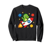 Cute Dinosaur Rocket Space Dino Astronaut Kids Sweatshirt