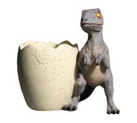 Cute Dinosaur Shape Organizer - Decorative Pen Storage Fashion Accessory Stationery Container Table Decoration | Di Shape Pen Holder