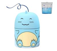 Cute Dinosaur-Shaped Bowl Cleaner Bottle, Toilet Deodorizer Wonder with Carrying Rope, No Dirty Hands, Ocean,Jasmineand Peach Scent, One Bottle Can Use About Three Months (Sea)