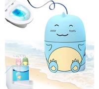 cute dinosaur-shaped toilet bowl cleaner bottle,Toilet Cleaner & Toilet Deodorizer Wonder,Creative Bowl Cleaner with Carrying Rope,Bathroom Tank Cleaners with Ocean,Jasmine,and Peach Scent -B