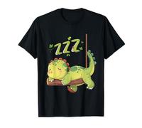 Cute Dinosaur Sleeping Sleep T-Rex Napping Sleep Dinosaur T-Shirt