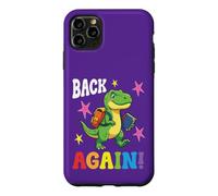 Cute Dinosaur Student Teacher Back Again to School Welcome Case for iPhone 11 Pro Max