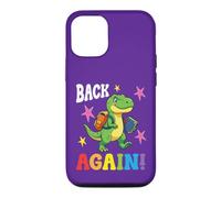 Cute Dinosaur Student Teacher Back Again to School Welcome Case for iPhone 12/12 Pro