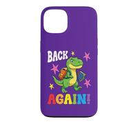 Cute Dinosaur Student Teacher Back Again to School Welcome Case for iPhone 13