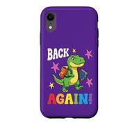 Cute Dinosaur Student Teacher Back Again to School Welcome Case for iPhone XR