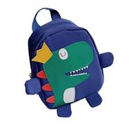 Cute Dinosaur Toddler Backpack Baby Zoo Animal Plush Preschool Shoulder Bag Nursery Travel Bag Christmas Birthday Gift Kids Backpacks Boy, blue, standard size, Sling Backpacks