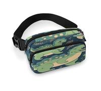 Cute Dinosaur Waist Bag for Men Women Belt Bag Hip Pack with Zipper Full Printed Fanny Pack with Adjustable Strap