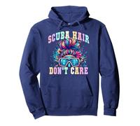 Cute DIVER HAIR DON't CARE Scuba Dive Squad Divers Master Pullover Hoodie