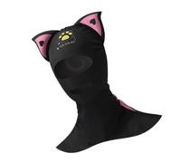 Cute Diving Cap, Cute Diving Cap, Wetsuit Hood with Cat Ears - Cartoon Wetsuit Hood, Scuba Hood for Animal Lovers, Style Ear Embellished Design