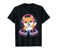 Cute Dj Symphony Beats Pixel Pulse Vibes T-Shirt