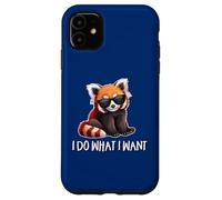 Cute Do What I Want Red Panda Lover Case for iPhone 11