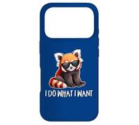 Cute Do What I Want Red Panda Lover Case for iPhone 17 Pro