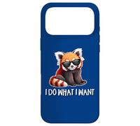 Cute Do What I Want Red Panda Lover Case for iPhone 17 Pro Max