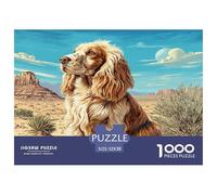 Cute Dog 100% Recycled Cardboard Spaniel by Pyramid 1000Pc Jigsaw Puzzle Adults Fun Activity for Rainy Days 52x38cm/1000pcs