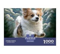 Cute Dog 1000 Pc Puzzles for Adults Kids - Beagle Puppy in Nature Jigsaw Puzzle Educational Game Challenge Wall Decoration70x50cm/1000pcs