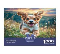 Cute Dog 1000 Piece Jigsaw Puzzle For Adults Challenging Game Stress Relief Puzzle Exercise The Memory of The Brain for Adults And Kids, Age 12 Years Up 70x50cm/1000pcs