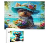 Cute Dog 300Pc Jigsaw Puzzles All Ages Pet Companion Animal Jigsaws Festive Gift Idea Family Bonding Activity Whimsical Design Stress Relief Home Decor 300 PCS