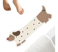 Cute Dog Blankets, Dachshund Door Mat,Cartoon Shower Rug | Dachshund Front Door Mat, Dog Shaped Rug, Dachshund Fuzzy Rugs, Dachshund Rug, Funny Dog Bedroom Mat with Non-Slip