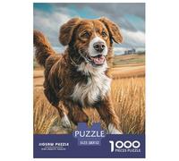 Cute Dog Carefully Crafted Jigsaw Puzzle for Family Leisure And Solo Play, Highlighting Pet While Promoting Concentration Mindfulness And Steady Problem Solving 52x38cm/1000pcs