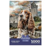 Cute Dog Carefully Crafted Jigsaw Puzzle for Family Leisure And Solo Play, Highlighting Pet While Promoting Concentration Mindfulness And Steady Problem Solving 38x26cm/1000pcs