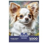 Cute Dog Carefully Crafted Jigsaw Puzzle for Family Leisure And Solo Play, Highlighting Pet While Promoting Concentration Mindfulness And Steady Problem Solving 70x50cm/1000pcs