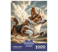 Cute Dog Carefully Designed Jigsaw Puzzle for Mindful Home Activities, Built Around Pet to Encourage Patience Concentration And Meaningful Screen Free Time 52x38cm/1000pcs