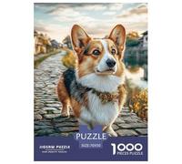 Cute Dog Carefully Designed Jigsaw Puzzle for Mindful Home Activities, Built Around Pet to Encourage Patience Concentration And Meaningful Screen Free Time 70x50cm/1000pcs