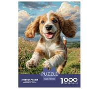 Cute Dog Carefully Finished Jigsaw Puzzle Designed for Shared Moments, Highlighting Pet While Encouraging Patience Problem Solving And Relaxed Play 70x50cm/1000pcs