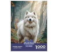 Cute Dog Carefully Finished Jigsaw Puzzle Designed for Shared Moments, Highlighting Pet While Encouraging Patience Problem Solving And Relaxed Play 38x26cm/1000pcs