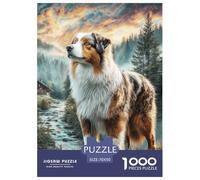 Cute Dog Carefully Finished Jigsaw Puzzle Designed for Shared Moments, Highlighting Pet While Encouraging Patience Problem Solving And Relaxed Play 70x50cm/1000pcs