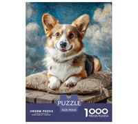 Cute Dog Carefully Finished Jigsaw Puzzle Designed for Shared Moments, Highlighting Pet While Encouraging Patience Problem Solving And Relaxed Play 70x50cm/1000pcs