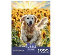Cute Dog Carefully Finished Jigsaw Puzzle Designed for Shared Moments, Highlighting Pet While Encouraging Patience Problem Solving And Relaxed Play 38x26cm/1000pcs