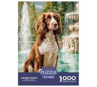 Cute Dog Carefully Finished Jigsaw Puzzle Designed for Shared Moments, Highlighting Pet While Encouraging Patience Problem Solving And Relaxed Play 38x26cm/1000pcs