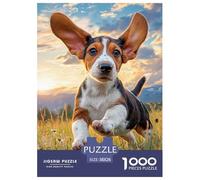 Cute Dog Classic Style Jigsaw Puzzle Encouraging Mindful Play, Built Around Pet And Presented with A Composed British Visual Flow for Lasting Appeal 38x26cm/1000pcs