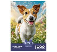 Cute Dog Classic Style Jigsaw Puzzle Encouraging Mindful Play, Built Around Pet And Presented with A Composed British Visual Flow for Lasting Appeal 70x50cm/1000pcs