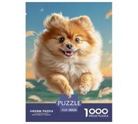 Cute Dog Classic Style Jigsaw Puzzle Encouraging Mindful Play, Built Around Pet And Presented with A Composed British Visual Flow for Lasting Appeal 38x26cm/1000pcs