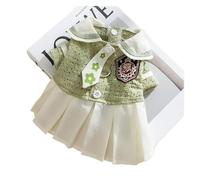 Cute Dog Clothing Summer Breathable Lovely Cat Clothes For Cat Ragdoll Puppy Yorkshire Small Cats Dog Clothes Pet Clothing(Green,XXL)