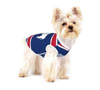 Cute Dog Costume - Soft 100% Cotton Pet Sweater for Small and Medium Dogs - Perfect for Everyday Wear and Special Occasions Wyoming State Flag