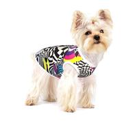 Cute Dog Costume - Soft 100% Cotton Pet Sweater for Small and Medium Dogs - Perfect for Everyday Wear and Special Occasions Complex Psychedelic patterns1