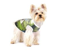 Cute Dog Costume - Soft 100% Cotton Pet Sweater for Small and Medium Dogs - Perfect for Everyday Wear and Special Occasions Forests and Rivers