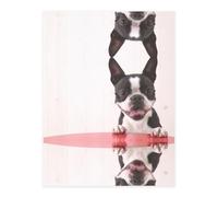 Cute Dog Crystal Sticker, 3D Stereoscopic Effect, Pattern Does Not Fall Off When Exposed to Water